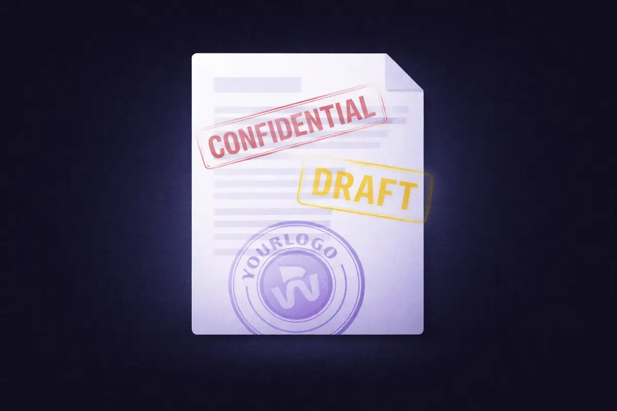 How to Add a Watermark to a PDF for Free (Confidential, Draft & Custom)