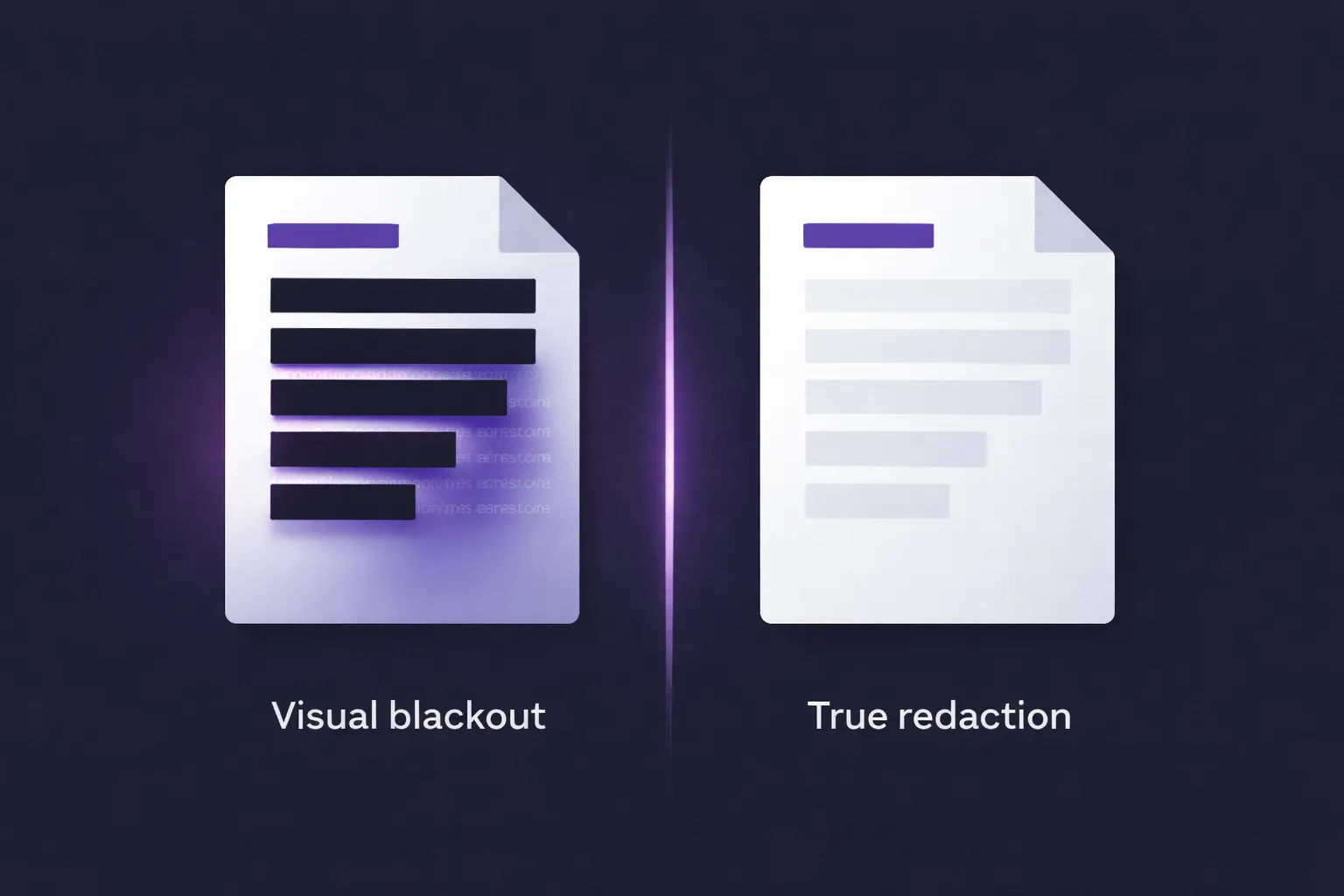 Redaction vs Blackout: Why Covering Text Fails
