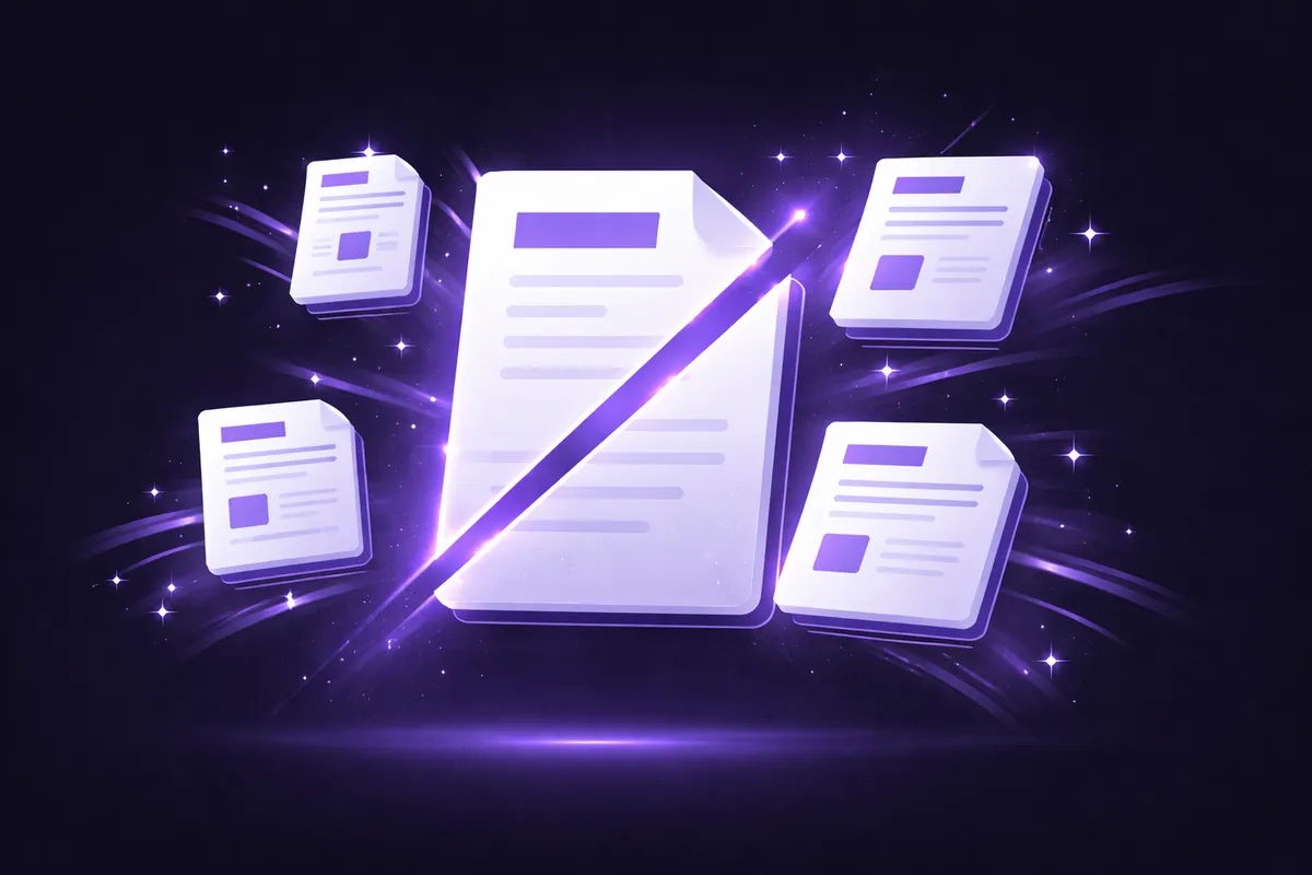 How to Split a PDF Into Separate Pages (Free, No Upload)